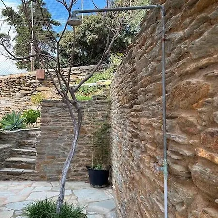 Sea & Sunset Balcony -island House By Hostandros Batsi (Andros)