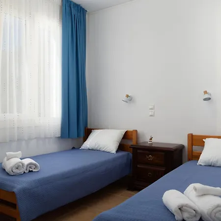 Sea & Sunset Balcony -island House By Hostandros Hébergement de vacances Batsi